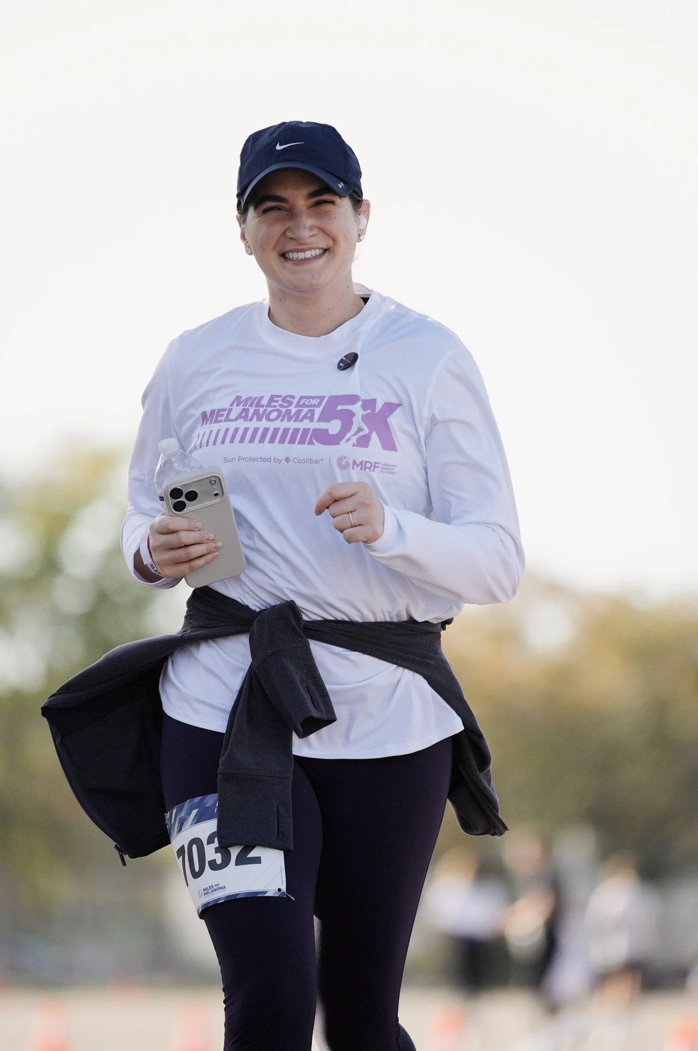 Olivia Bardinelli at a charity race